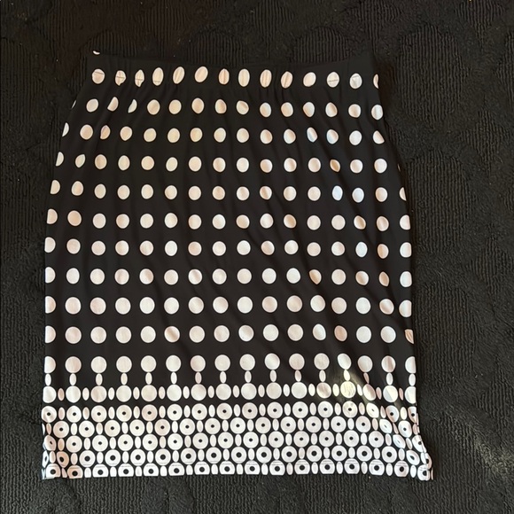 Chico's Dresses & Skirts - Chico's Black and White Mini‎ Pencil Skirt
